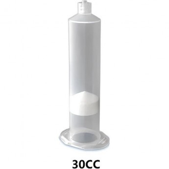 Шприц дозатора бесцветный VMATIC 30сс с белым поршнем VCAS30C