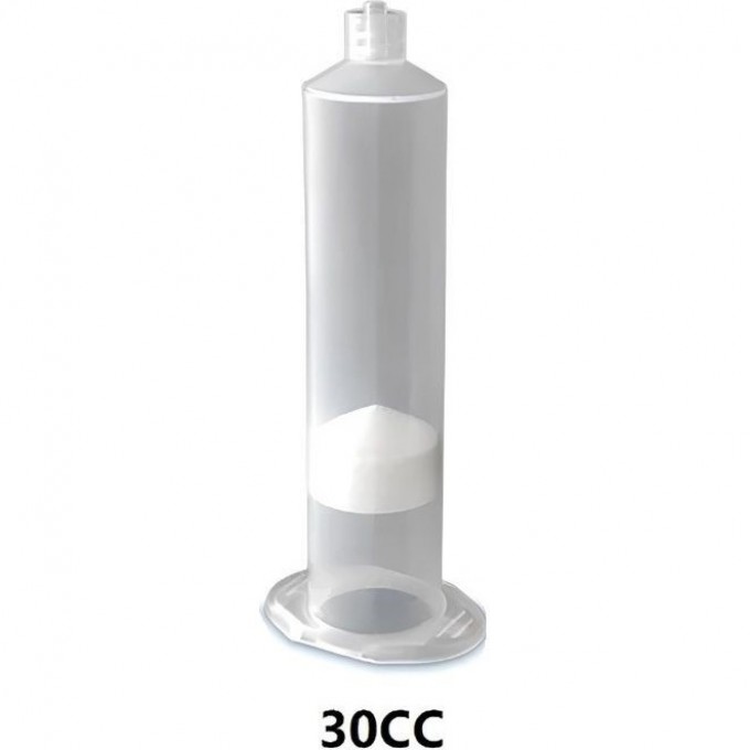 Шприц дозатора бесцветный VMATIC 30сс с белым поршнем VCAS30C