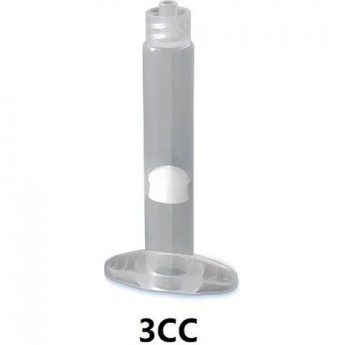 Шприц-дозатор VMATIC бесцветный с белым поршнем 3 сс VCAS3C