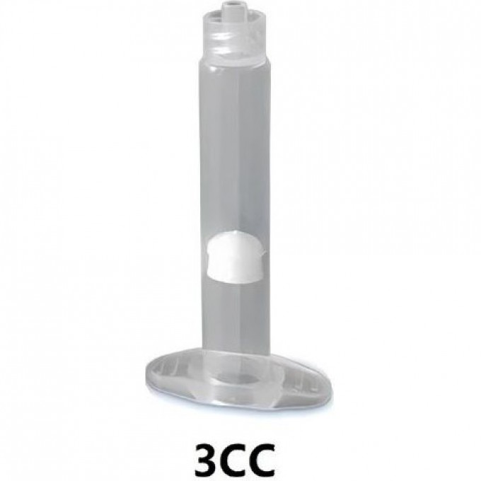 Шприц-дозатор VMATIC бесцветный с белым поршнем 3 сс VCAS3C