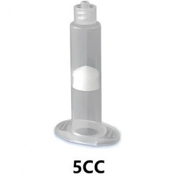 Шприц-дозатор VMATIC бесцветный с белым поршнем 5 сс VCAS5C