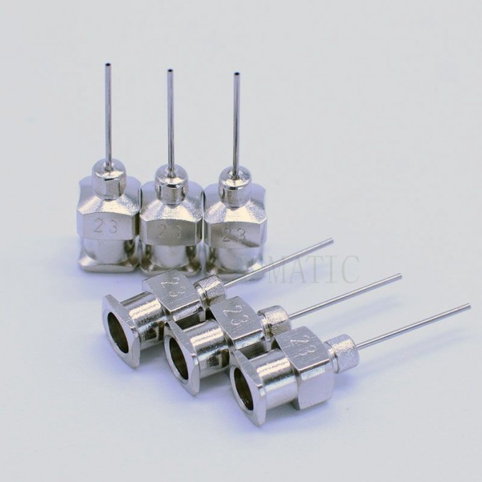 Игла для дозирования VMATIC высокоточная металлическая TS 23G X 1/2" (12.7 мм) VCB23050
