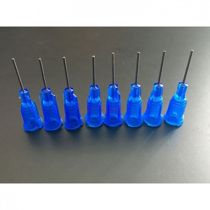 Игла для пневмодозатора VMATIC Серия TE 22G 1/2" синяя VCL22050