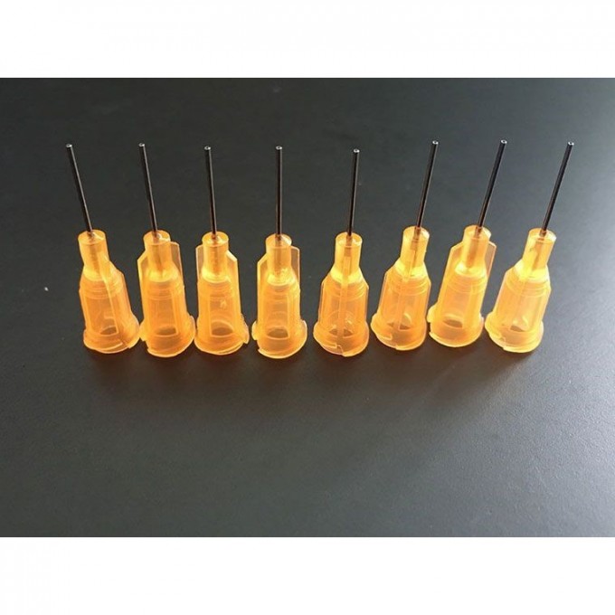 Игла для пневмодозатора VMATIC Серия TE 23G X 1/2" ORANGE VCL23050
