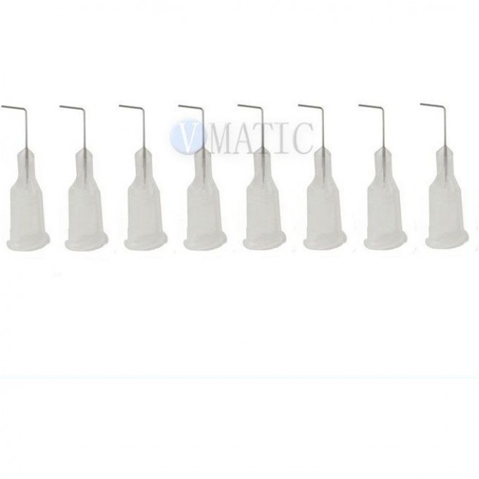 Изогнутая игла для пневмодозатора VMATIC Серия TE 27G 1/2" 90° VCW2705090